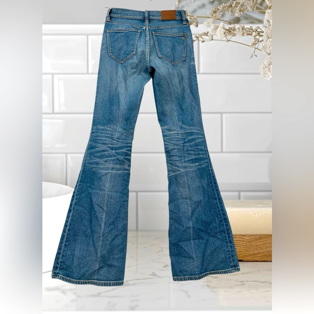 Womens Madewell jeans Flea Market Flare 25x 32 stretch EUC tall Boot cut